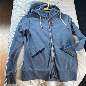 Burton Blue Zip-Up Hoodie Women’s Medium